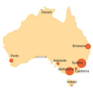Jobs in Australia By City