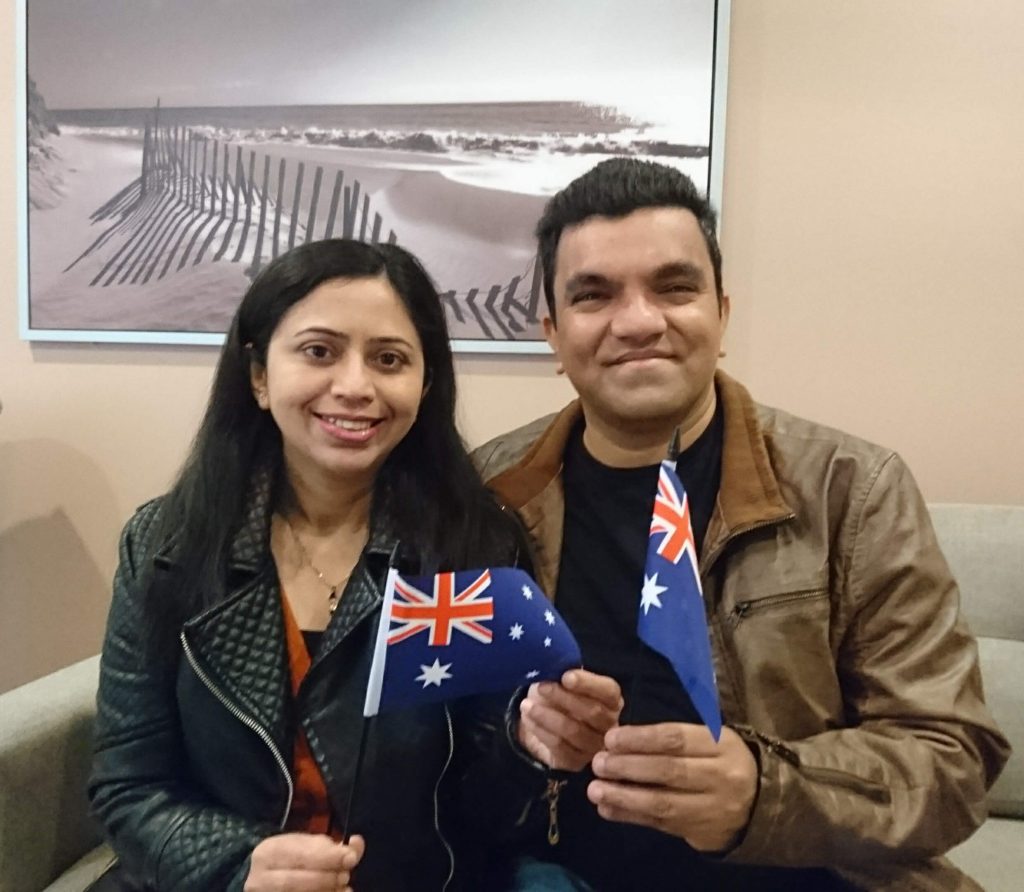 citizenship ceremony australian flags