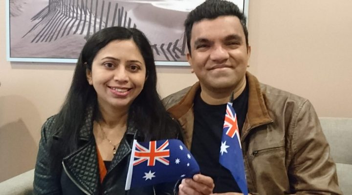 citizenship ceremony australian flags