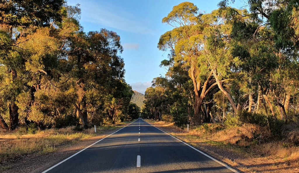 roads in Grampians