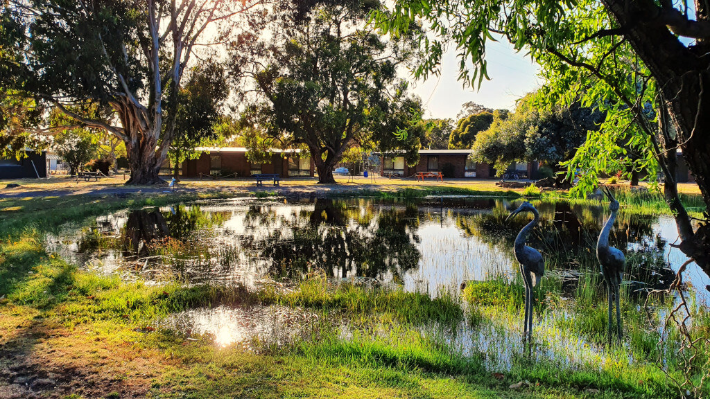 Halls Haven resort in Grampians