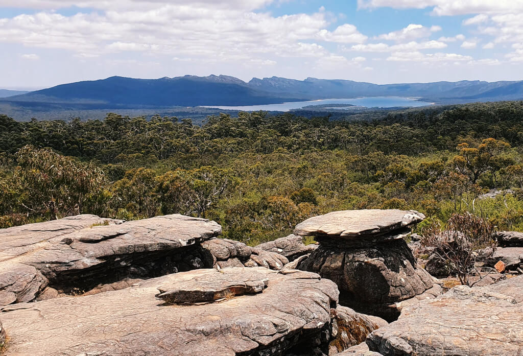 Balconies lookout rocks